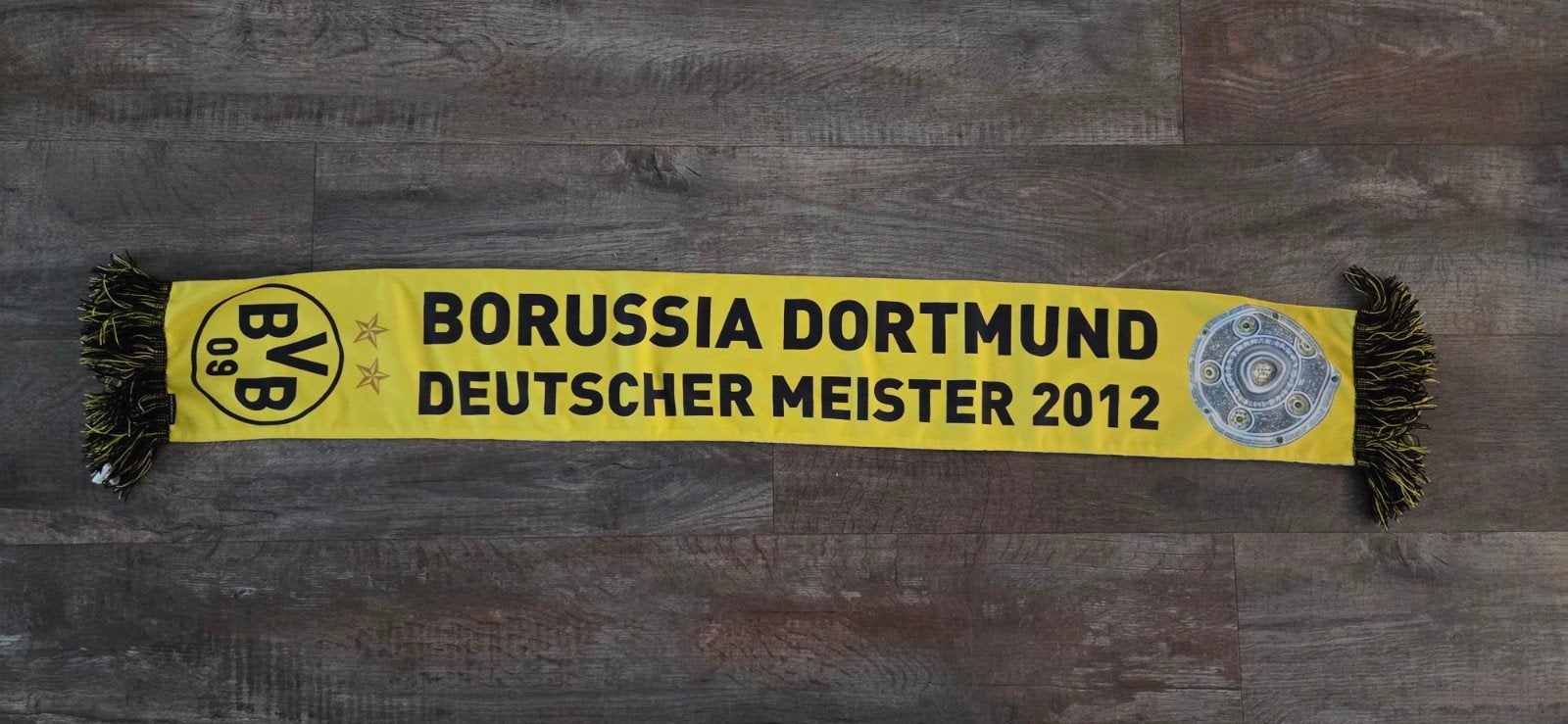 Sjaal Borussia Dortmund, Ophalen of Verzenden, Zo goed als nieuw, Buitenlandse clubs, Vaantje of Sjaal