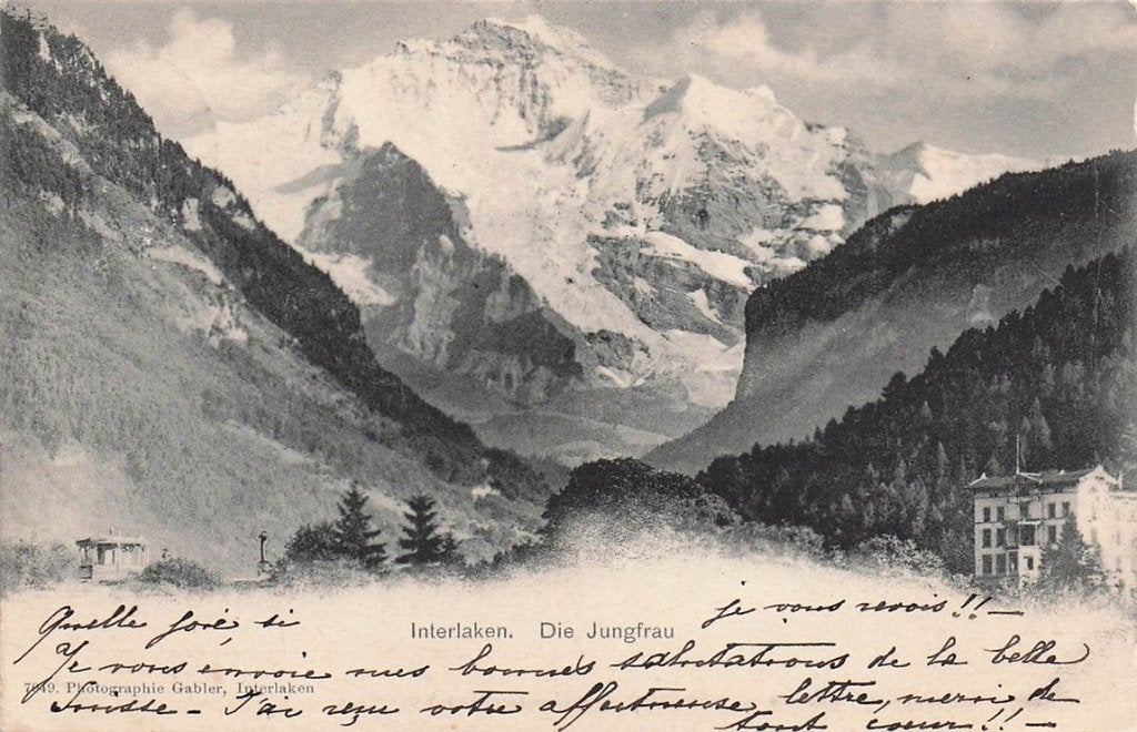 703-216-035 Interlaken Die Jungfrau, Verzenden, Voor 1920, Overig Europa