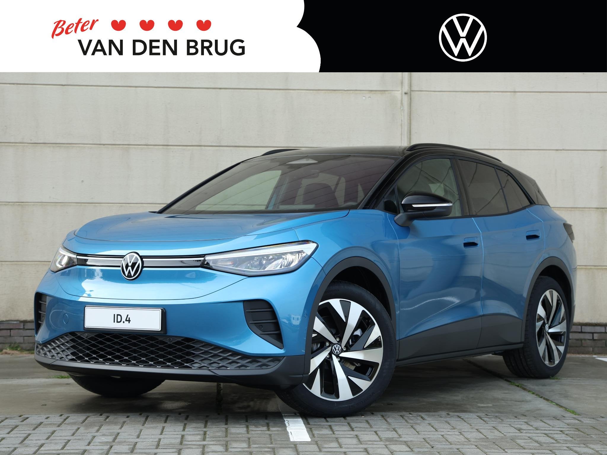 Volkswagen ID.4 Pro Limited Edition 77 kWh 286 PK | Navigati, Auto's, Automaat, 510 min, Zwart, Blauw