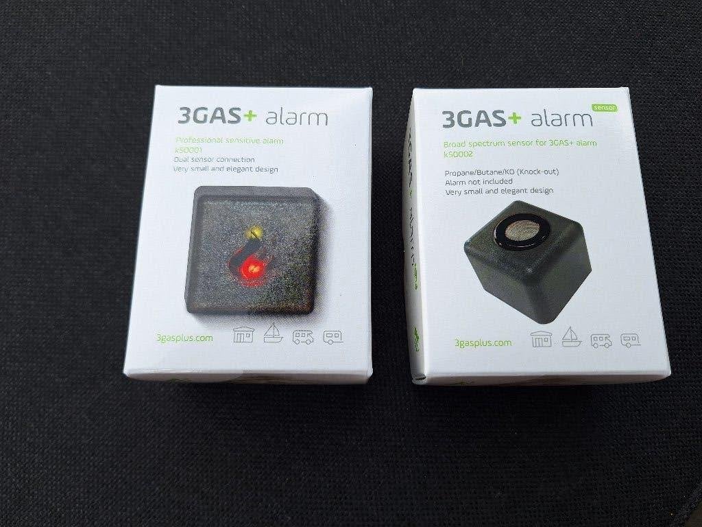 3Gas Alarmset met extra sensor, Ophalen of Verzenden, Nieuw