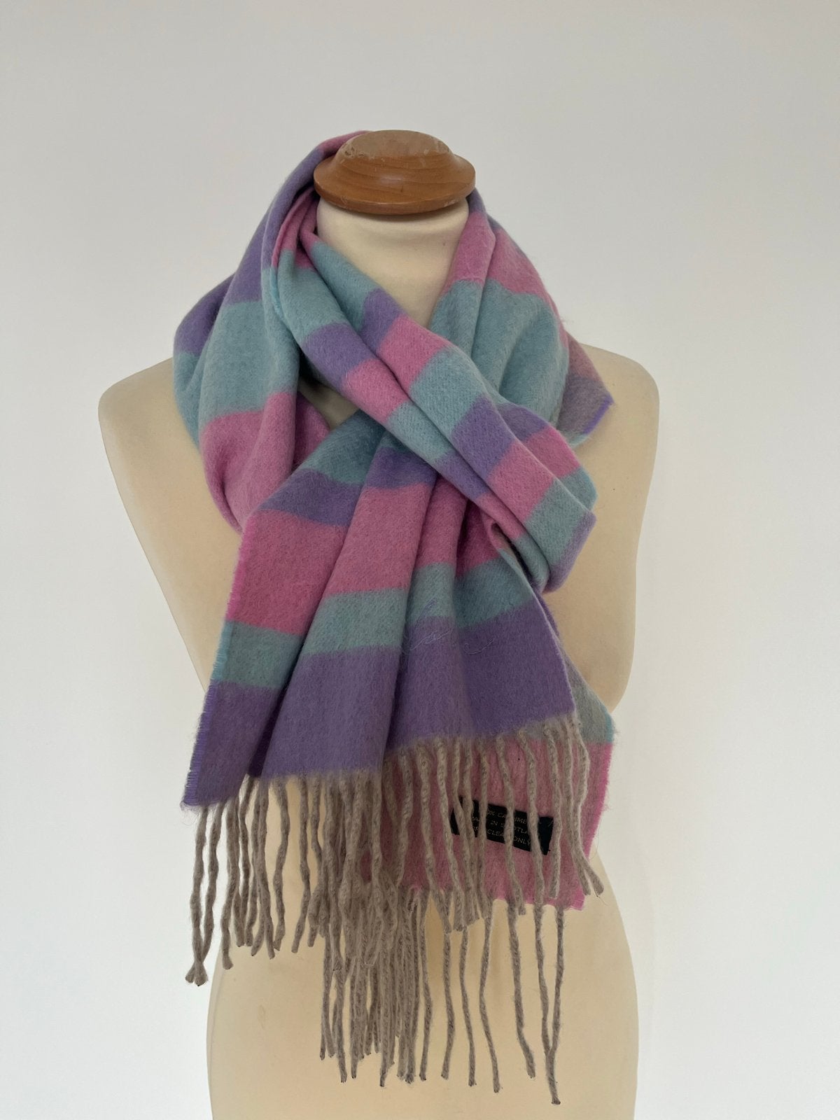 Super Zachte Cashmere Sjaal - 36x180 cm, Kleding | Dames, Ophalen of Verzenden, Zo goed als nieuw, Sjaal