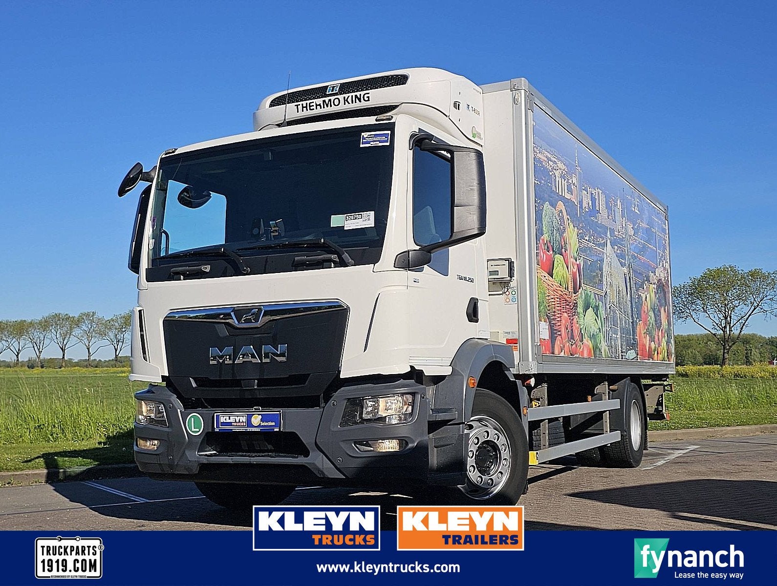 M.A.N. 18.250 TGM thermokinh 120tkm, Auto's, Euro 6, MAN, Wit, Bedrijf