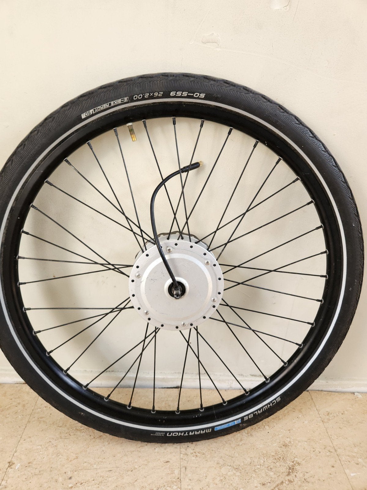 Bafang 26inch Electrische fiets voorwiel motor 250w, Elektrische fiets, Bafang, Ophalen of Verzenden, Zo goed als nieuw