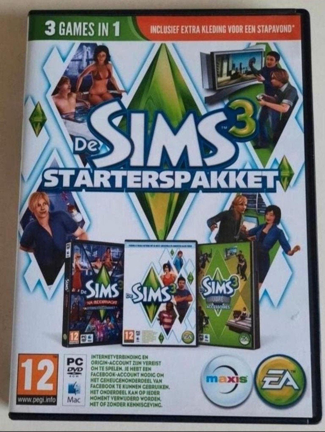 De Sims 3 Starterspakket PC games, Overige genres, 1 speler, Ophalen of Verzenden, Zo goed als nieuw