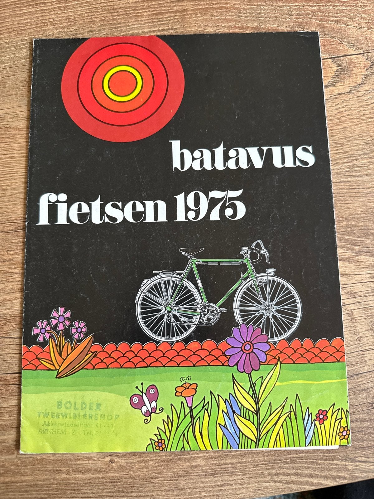 Batavus Fietsen Catalogus 1975 - Vintage Fiets Brochure, Ophalen of Verzenden, Gelezen, Algemeen