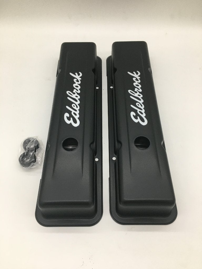 Te koop Kleppendeksel edelbrock (zwart) chevrolet c10 k10, Ophalen of Verzenden