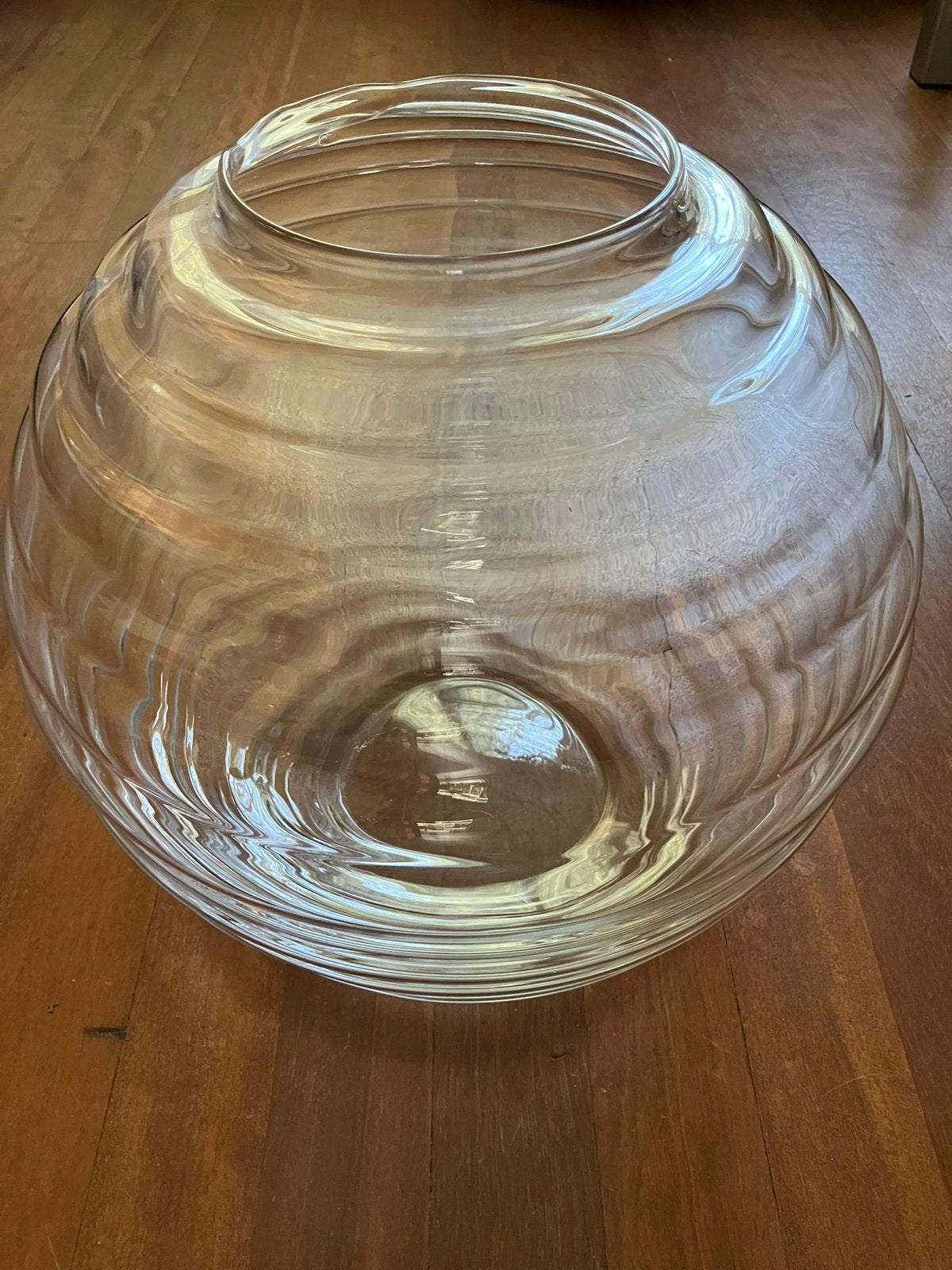 Prachtige vintage XXL mond geblazen Bolvaas., Ophalen