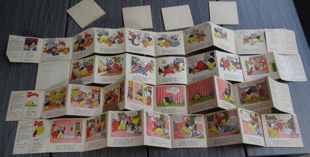Flipje van Tiel   SERIE 30 van 8 stripverhalen uit 1949, Complete serie of reeks, Ophalen of Verzenden, Gelezen