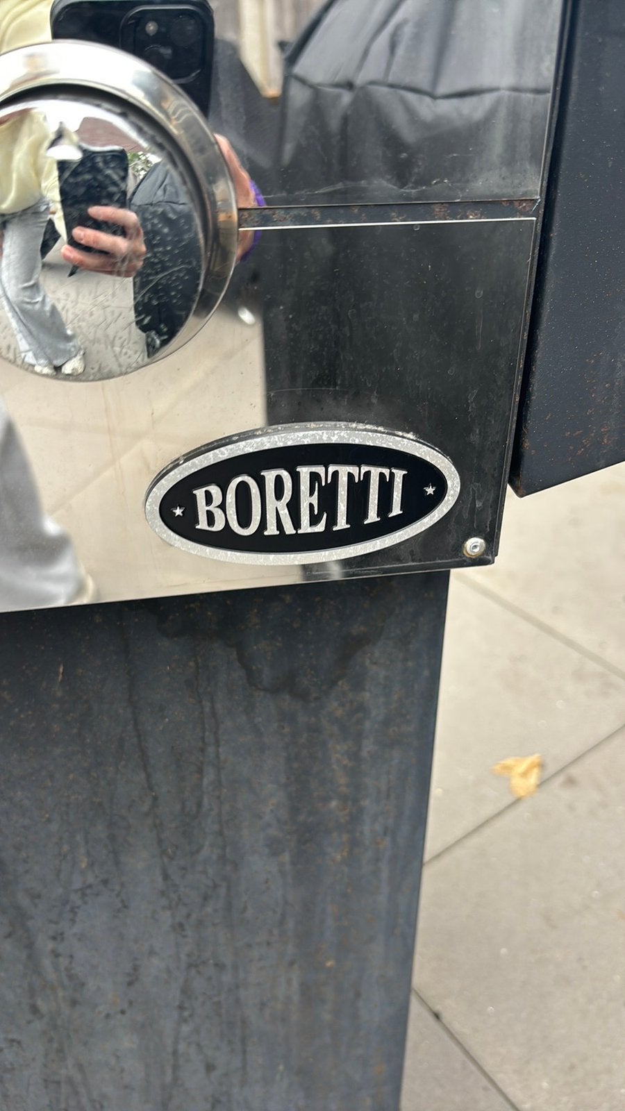 Boretti bbq Da Vinci, Ophalen, Gebruikt