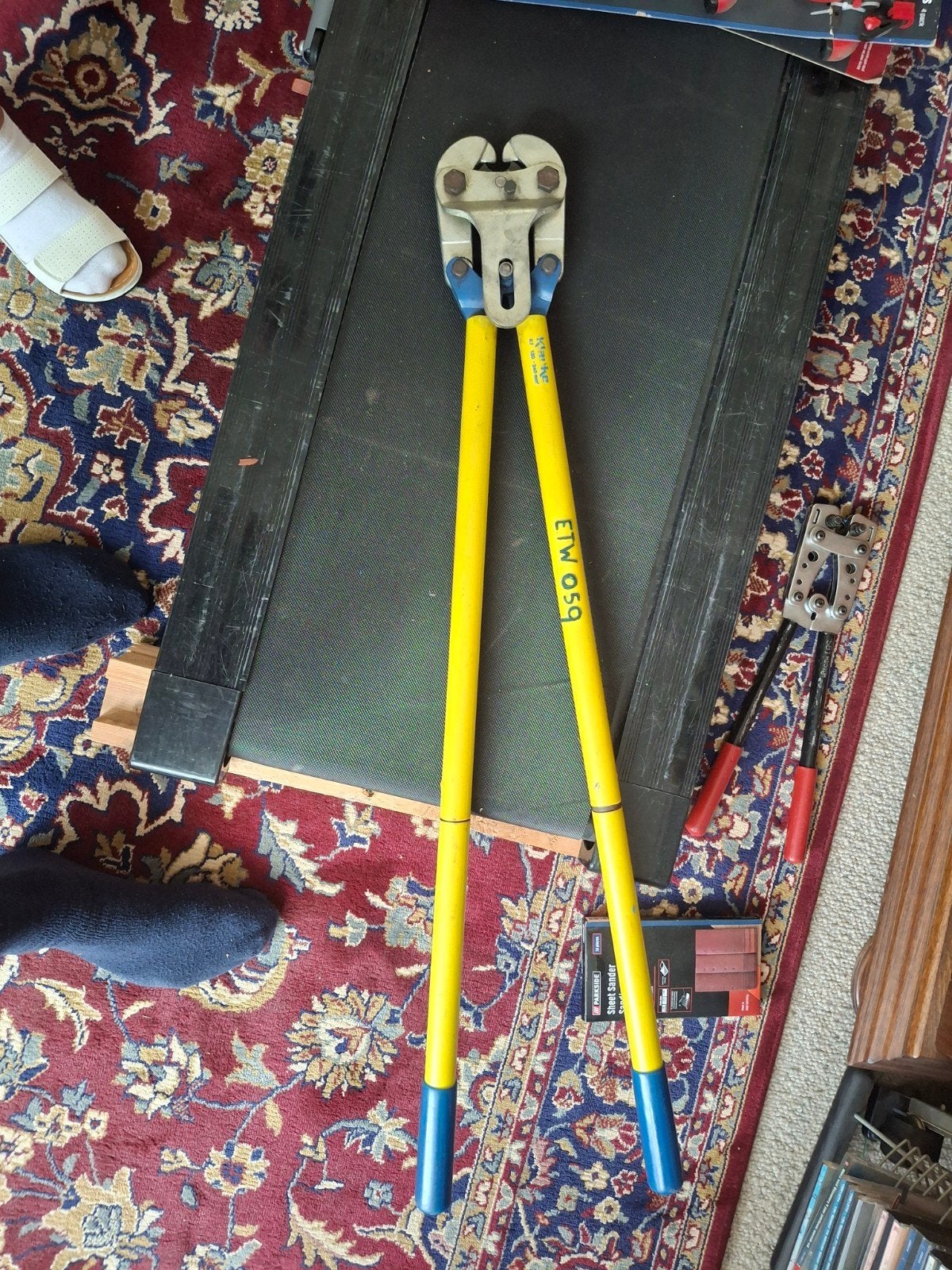 Grote kabel knijper / betonschaar 125 inch, Doe-het-zelf en Verbouw, Ophalen of Verzenden