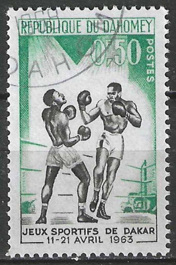 Dahomey 1963 - Yvert 192 - Vriendschapspelen - Boksen (PF), Verzenden, Overige landen, Postfris