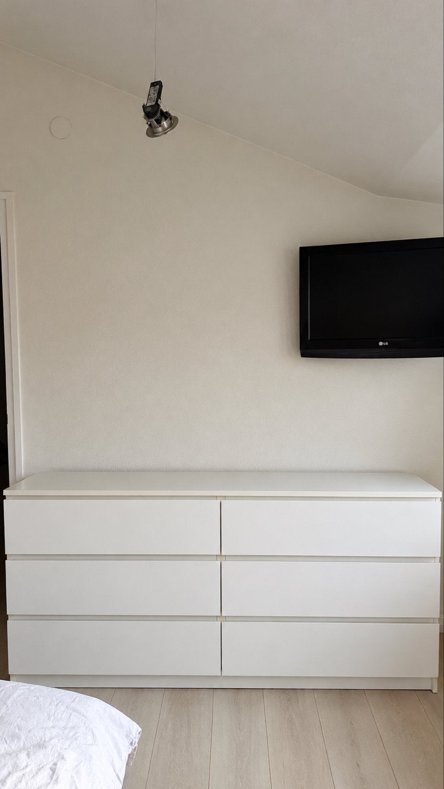 IKEA Kast met 6 lades - Wit, Ophalen, Overige materialen, Gebruikt, 100 tot 150 cm