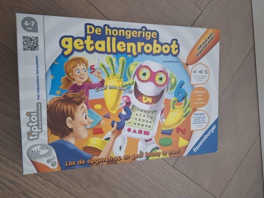 Tiptoi: De Hongerige Getallenrobot, Ophalen of Verzenden, Gebruikt, Rekenen