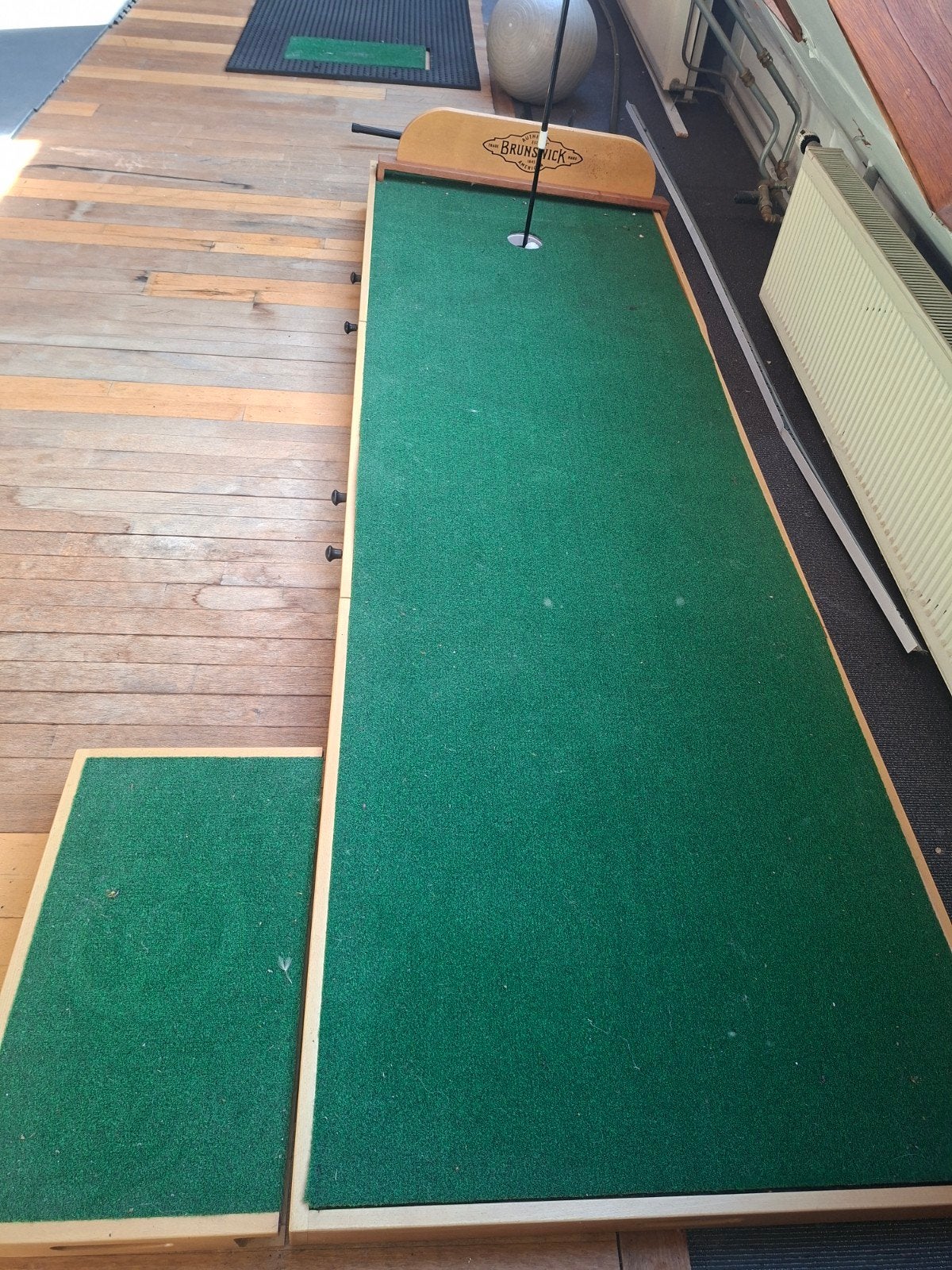 Golfbal putbaan., Ophalen, Keu of Ballen