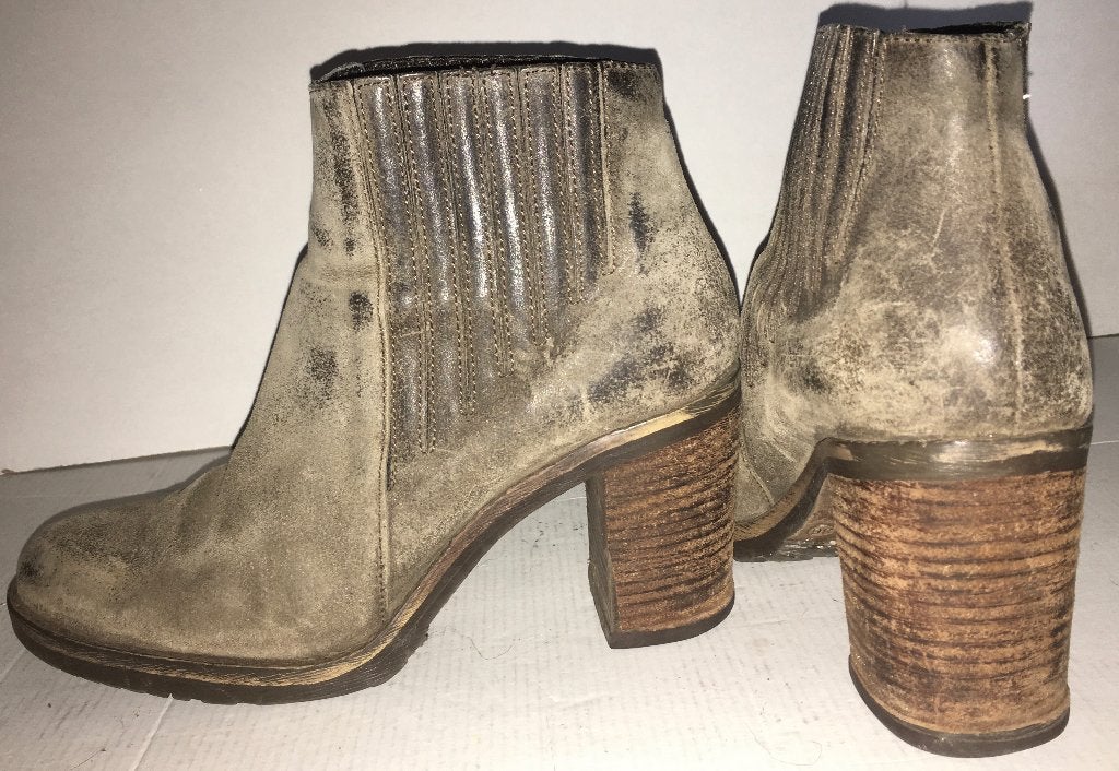 FRED DE LA BRETONIERE leren stoere enkel laarzen 36, Kleding | Dames, Schoenen, Fred de la Bretoniere, Overige kleuren, Lage of Enkellaarzen