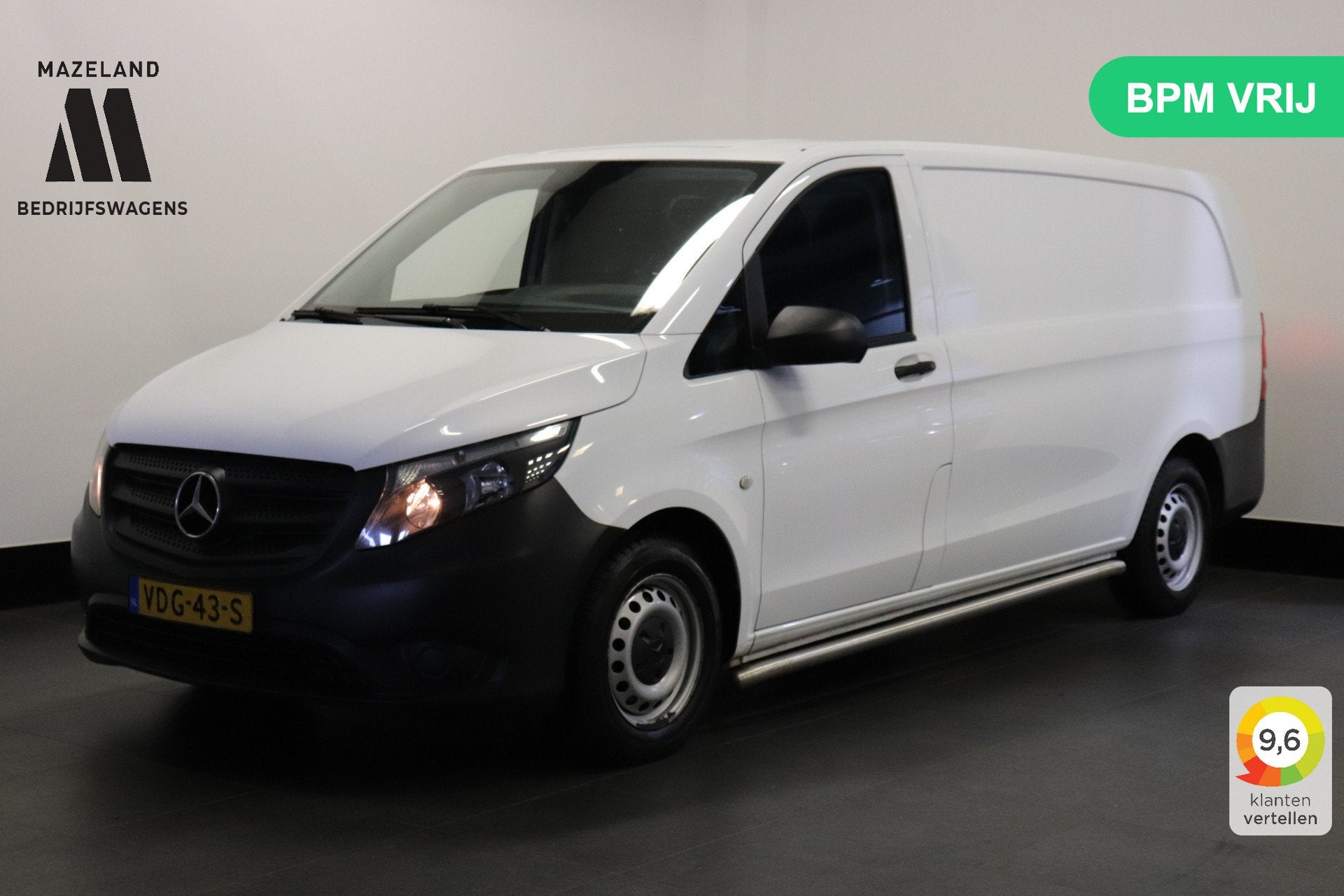 Mercedes-Benz Vito 111 CDI XL EURO 6 - Airco - Camera - €1, Voorwielaandrijving, Stof, Gebruikt, 4 cilinders