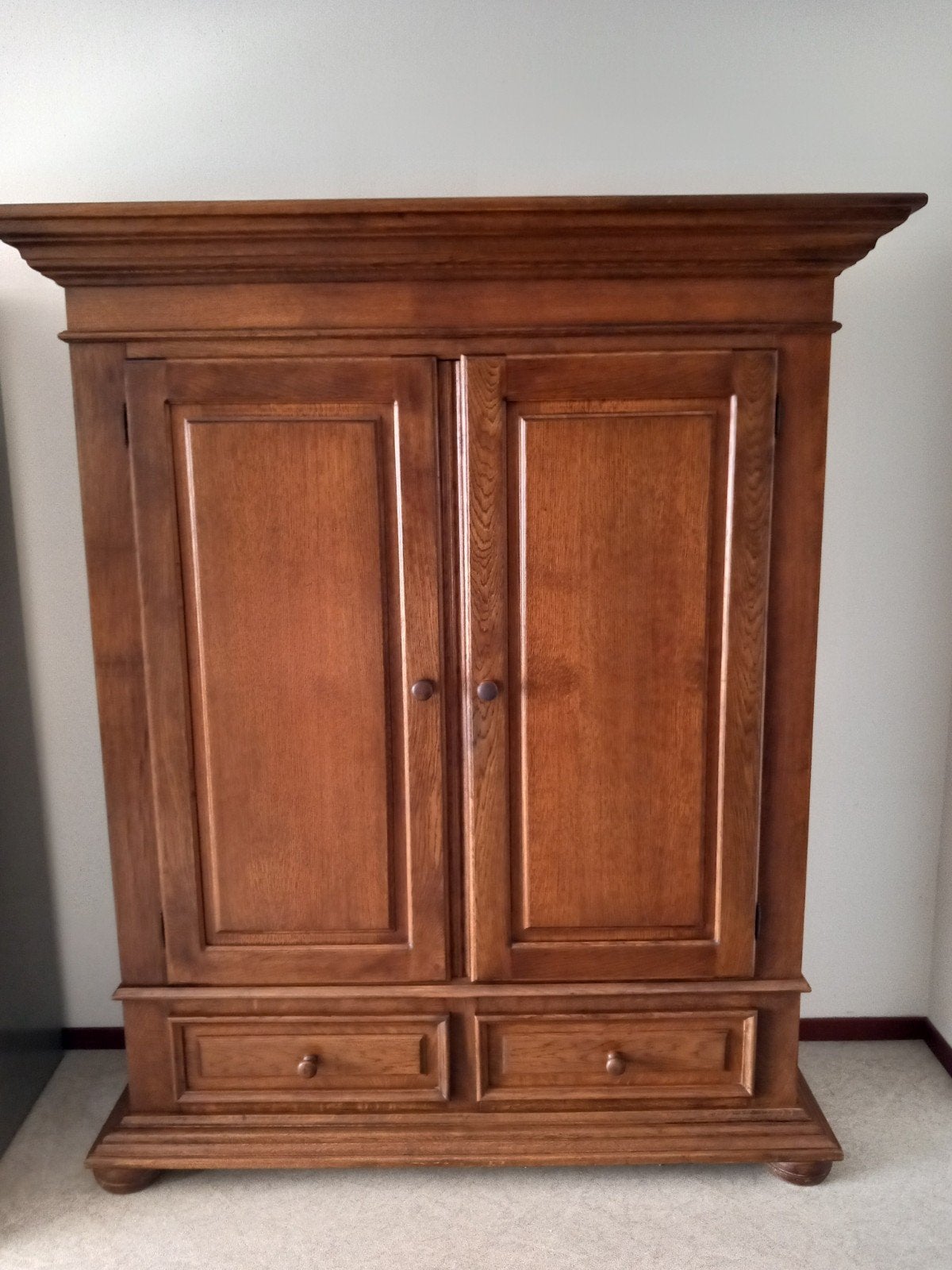 houten kast, Ophalen, Gebruikt, 25 tot 50 cm, 150 tot 200 cm