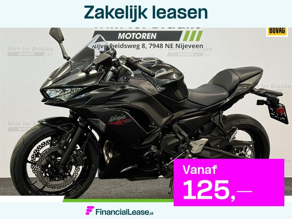 Kawasaki Ninja 650 ABS - 2026, Motoren, Motoren | Kawasaki, 649 cc, Bedrijf, Sport, Meer dan 35 kW