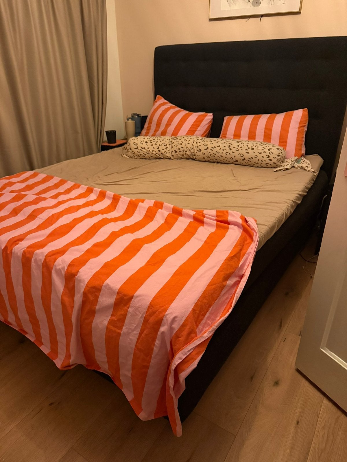 Gratis op te halen - boxspring 160x200, Gebruikt, Tweepersoons, Ophalen of Verzenden, 200 cm