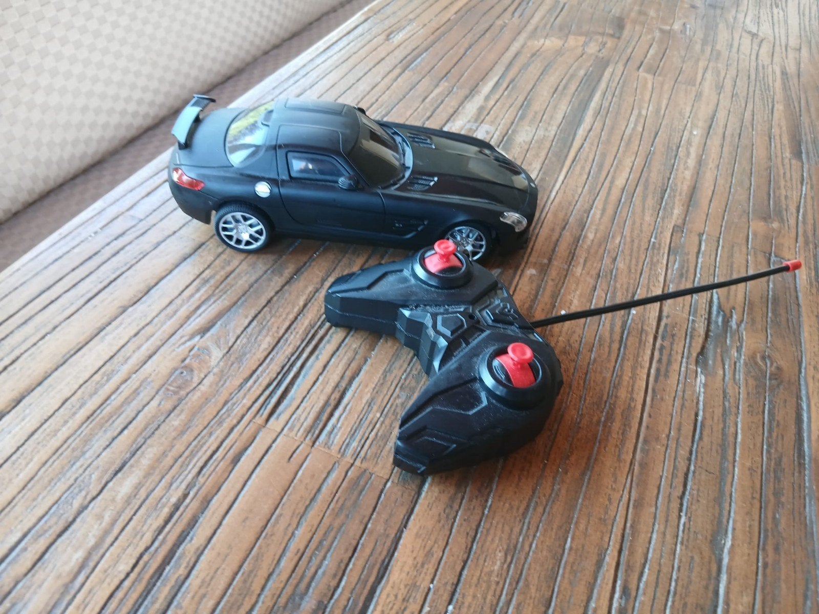 Mercedes-Benz SLS AMG RC Auto met Afstandsbediening, Elektro, Gebruikt, Ophalen of Verzenden, Auto onroad