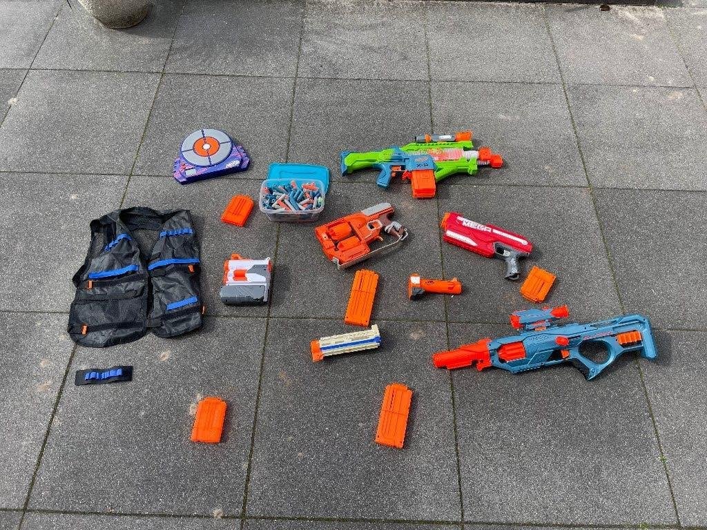 Nerf, Ophalen, Gebruikt