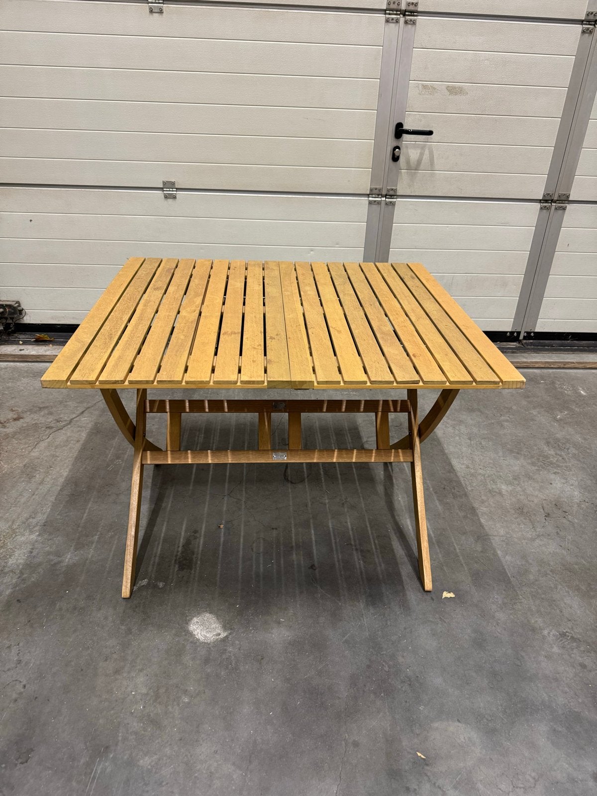 Uitschuifbare Teakhouten Tafel - Zo goed als nieuw, Ophalen, Zo goed als nieuw, Rechthoekig, Teakhout