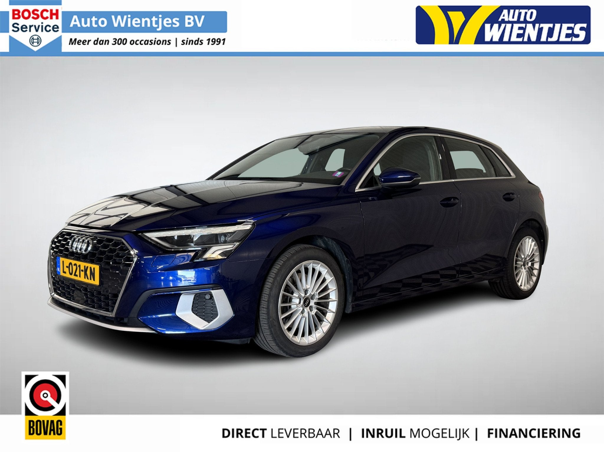 Audi A3 Sportback 30 TFSI S-tronic | Business edition | Navi, Auto's, Audi, Automaat, Gebruikt, Euro 6, Blauw