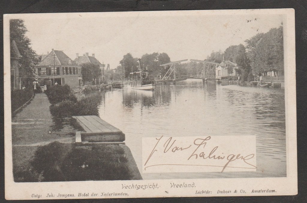vreeland  vechtgezicht, Verzenden, Voor 1920, Gelopen, Utrecht