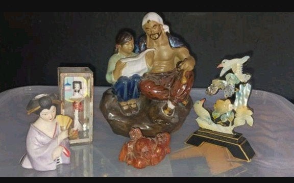 Diverse decoratieve beeldjes en beeldhouwwerken, Ophalen of Verzenden