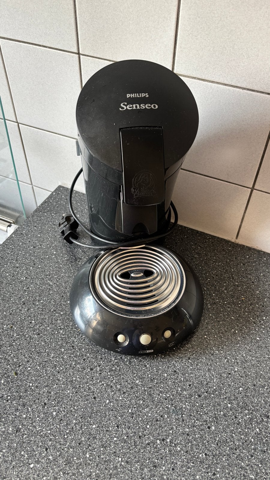Senseo apparaat met 1-kops padhouder, Witgoed en Apparatuur, Koffiezetapparaten, Ophalen, Koffiepads en cups, Gebruikt, Koffiemachine