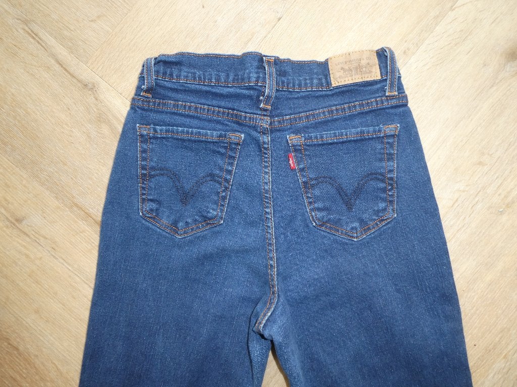 Levi's Slimming Bootcut 512 spijkerbroek maat 4-Medium, Blauw, Ophalen of Verzenden, Zo goed als nieuw, W27 (confectie 34) of kleiner