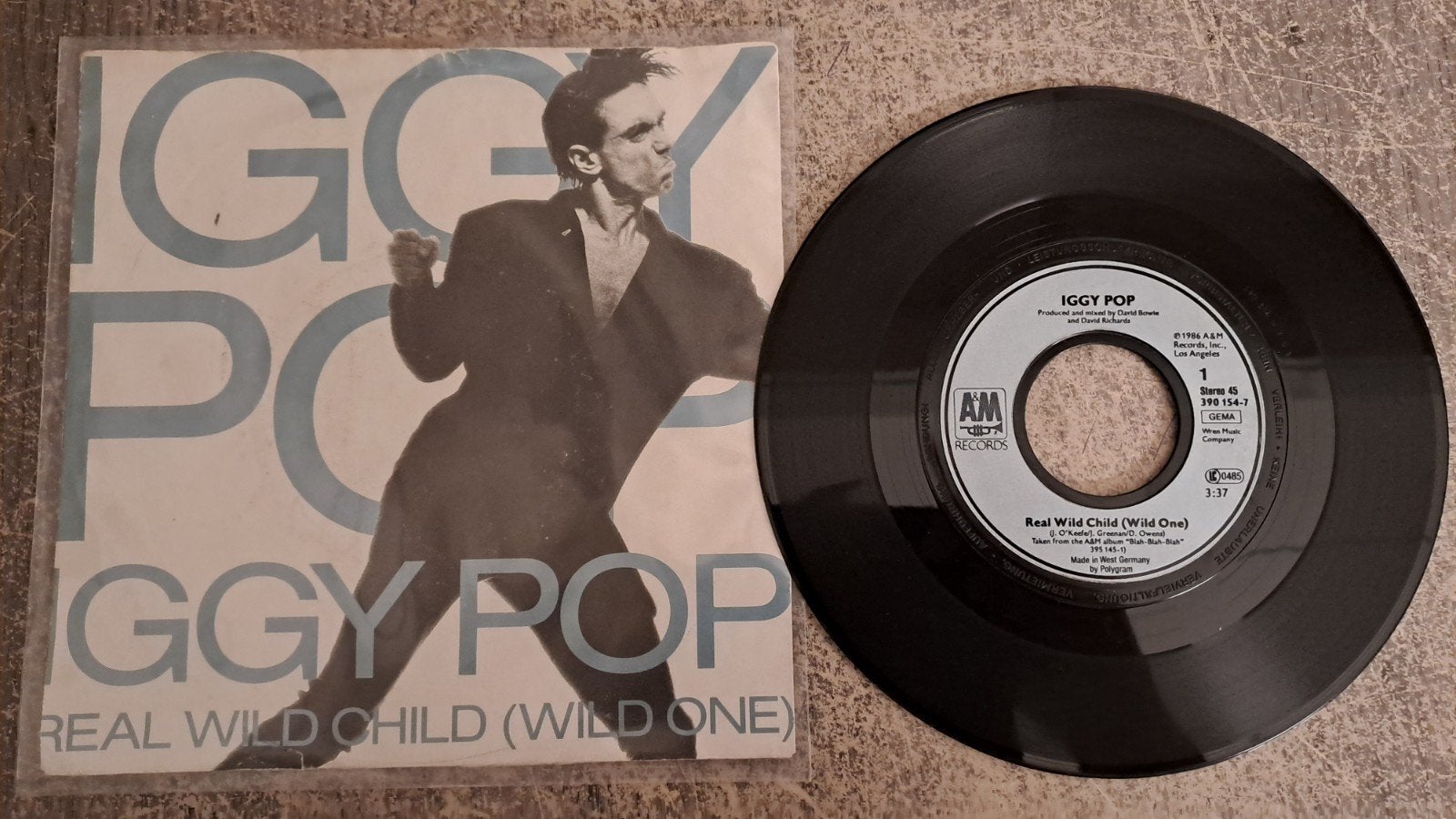 Iggy pop  real wild child ( wild one ), Gebruikt, 7 inch, Pop, Fotohoes