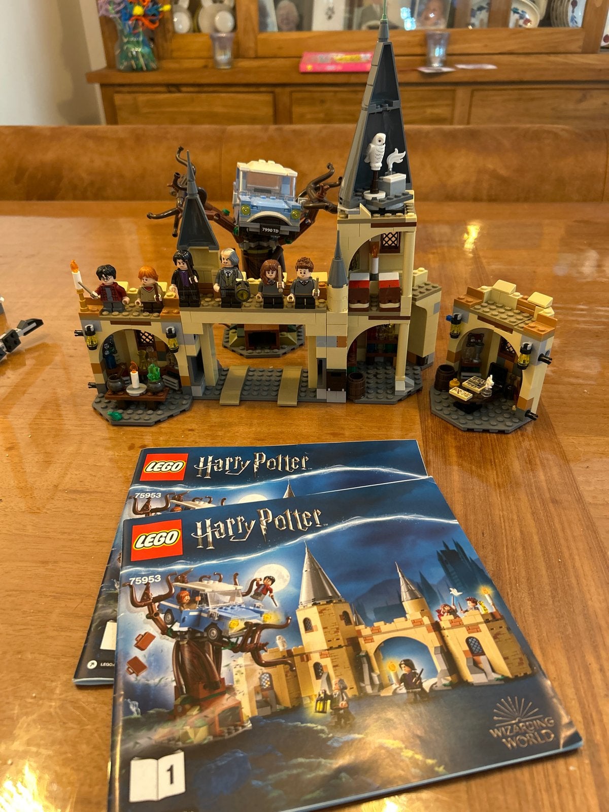 LEGO Harry Potter De Beukende Wilg 75953 met minifiguren, Ophalen of Verzenden, Zo goed als nieuw, Overige merken