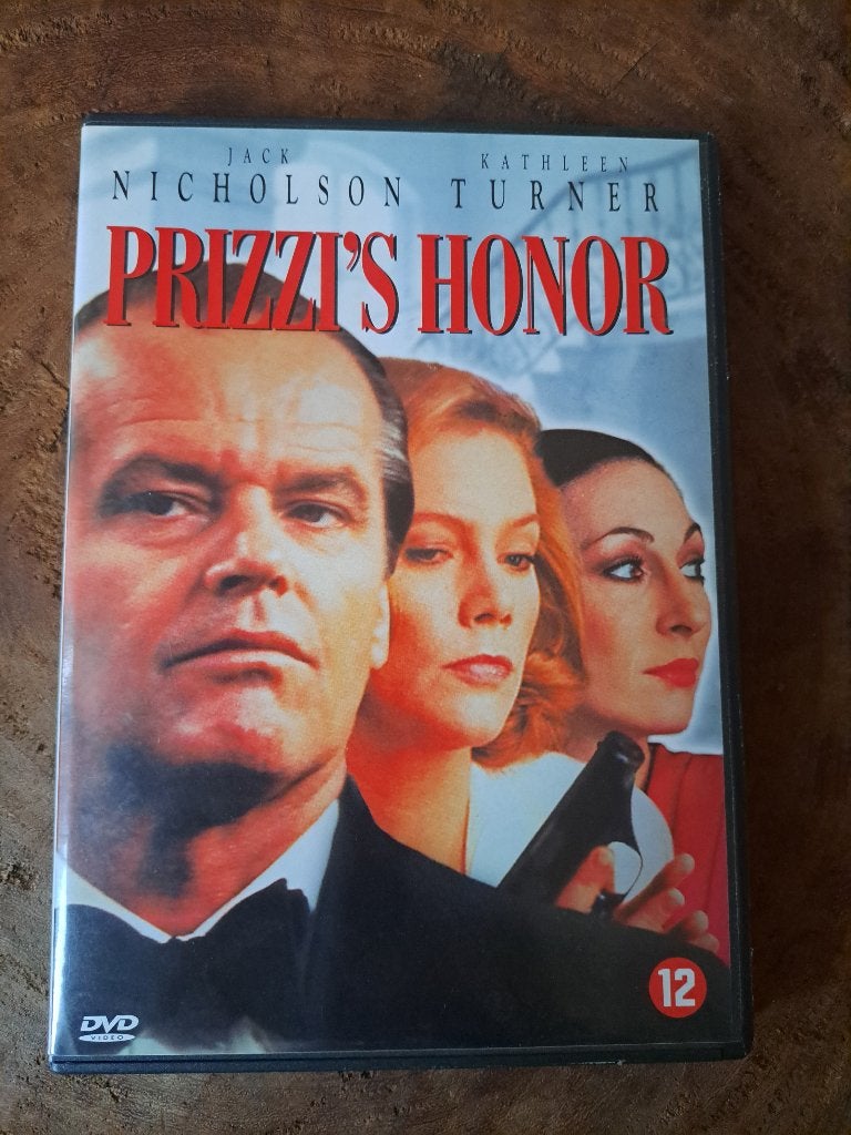 Prizzi's Honor DVD - Misdaadkomedie met Jack Nicholson, Cd's en Dvd's, Nederlands, Overige genres, Ophalen of Verzenden, Vanaf 12 jaar