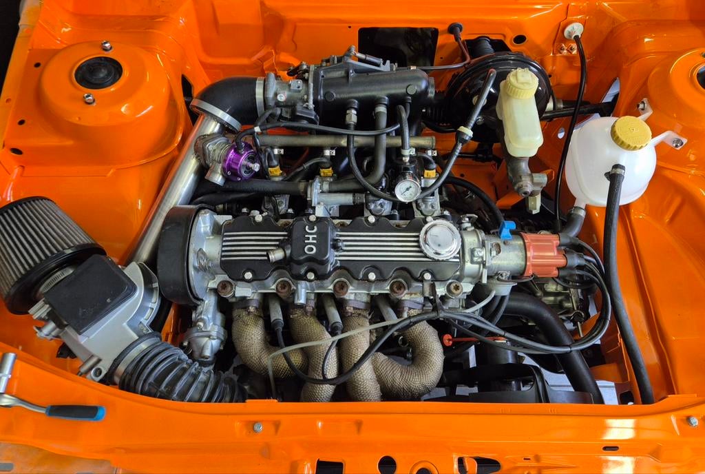 1.8e turbo Opel Kadett d Gte motor, Auto-onderdelen, Ophalen of Verzenden, Saab