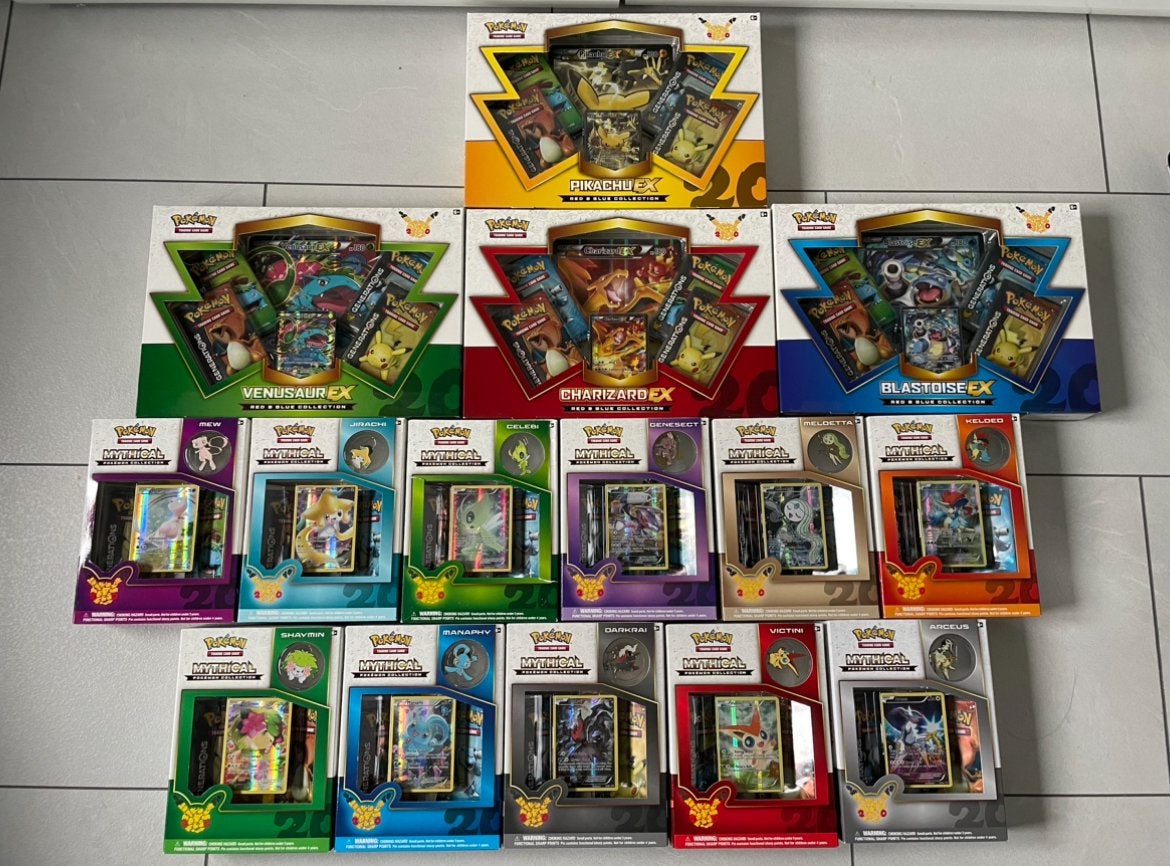 Pokémon 20th Anniversary Mythical Collection, Ophalen of Verzenden, Nieuw
