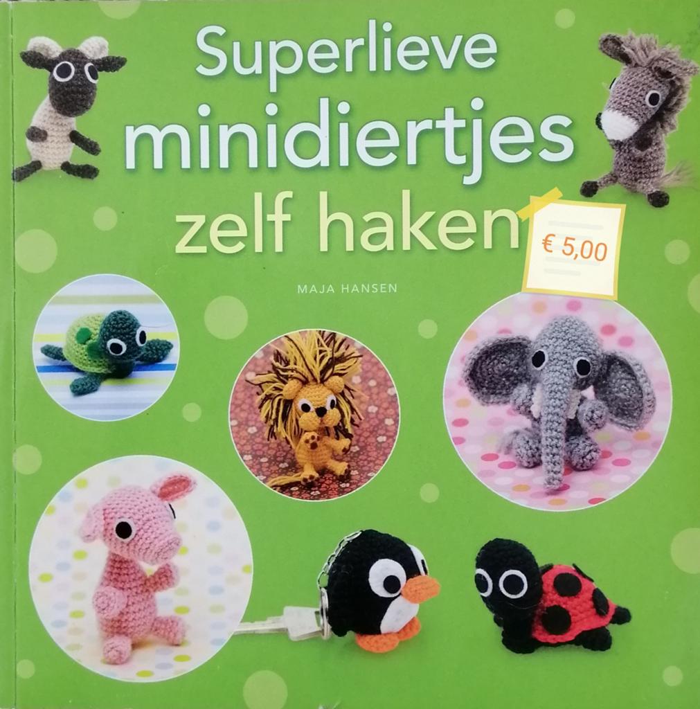 Superlieve minidiertjes haken, Boeken, Hobby en Vrije tijd, Ophalen of Verzenden, Zo goed als nieuw, Breien en Haken