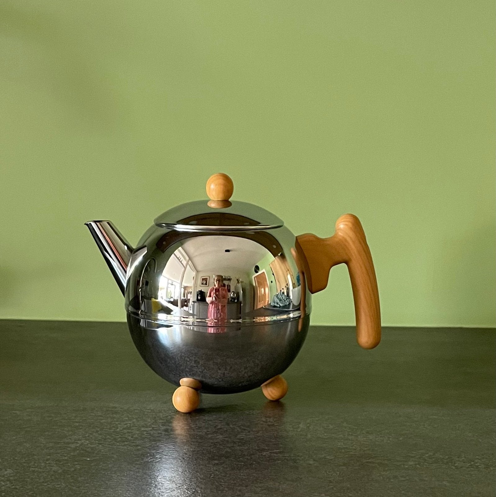 Bredemeijer theepot, Theepot/fluitketel, Ophalen of Verzenden, Zo goed als nieuw, Bredemeijer