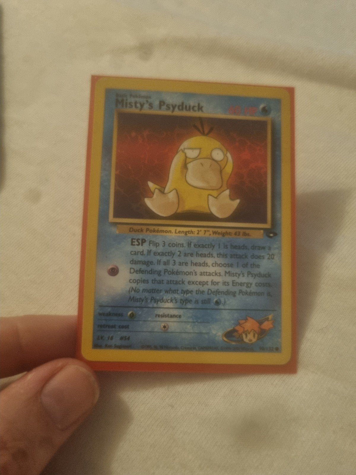 misty's psyduck, Verzenden