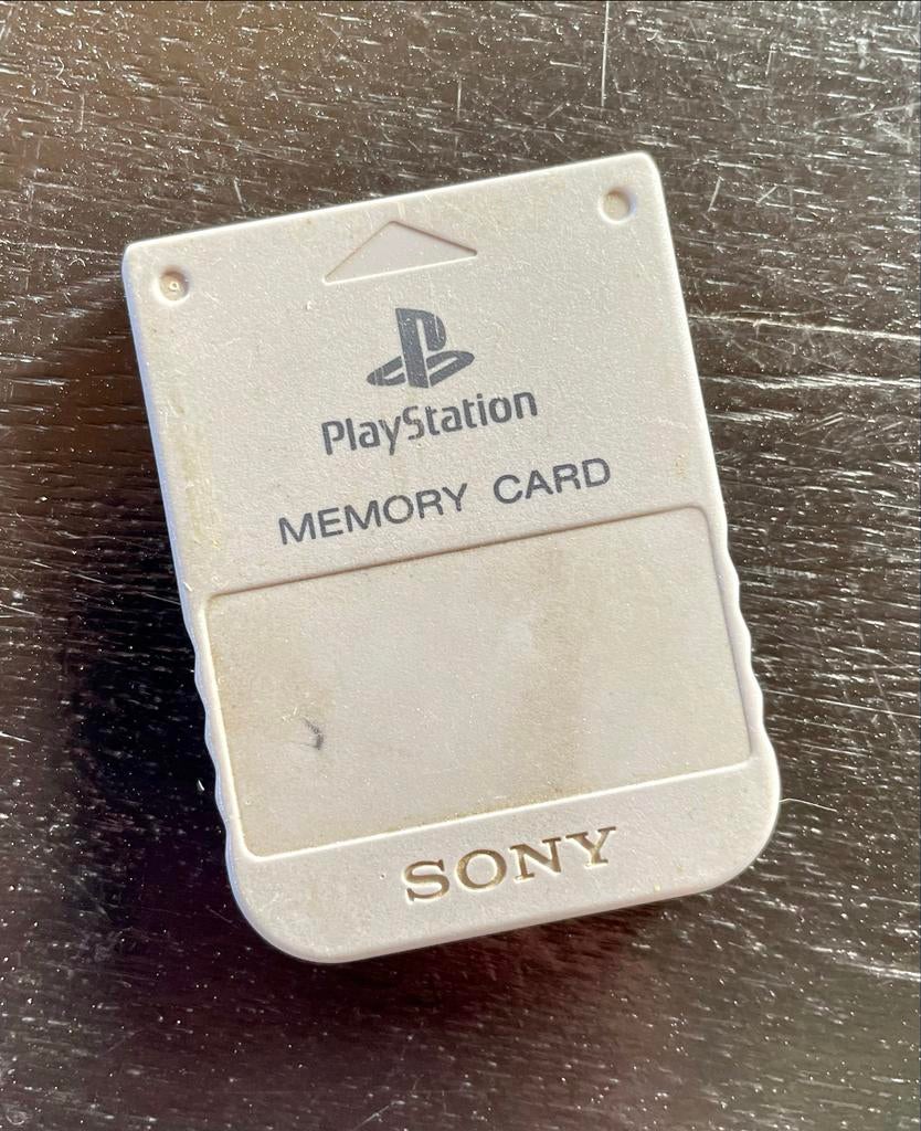 PlayStation 1 Geheugenkaart - Origineel Sony, Ophalen of Verzenden, Gebruikt, Geheugenkaart, PlayStation 1