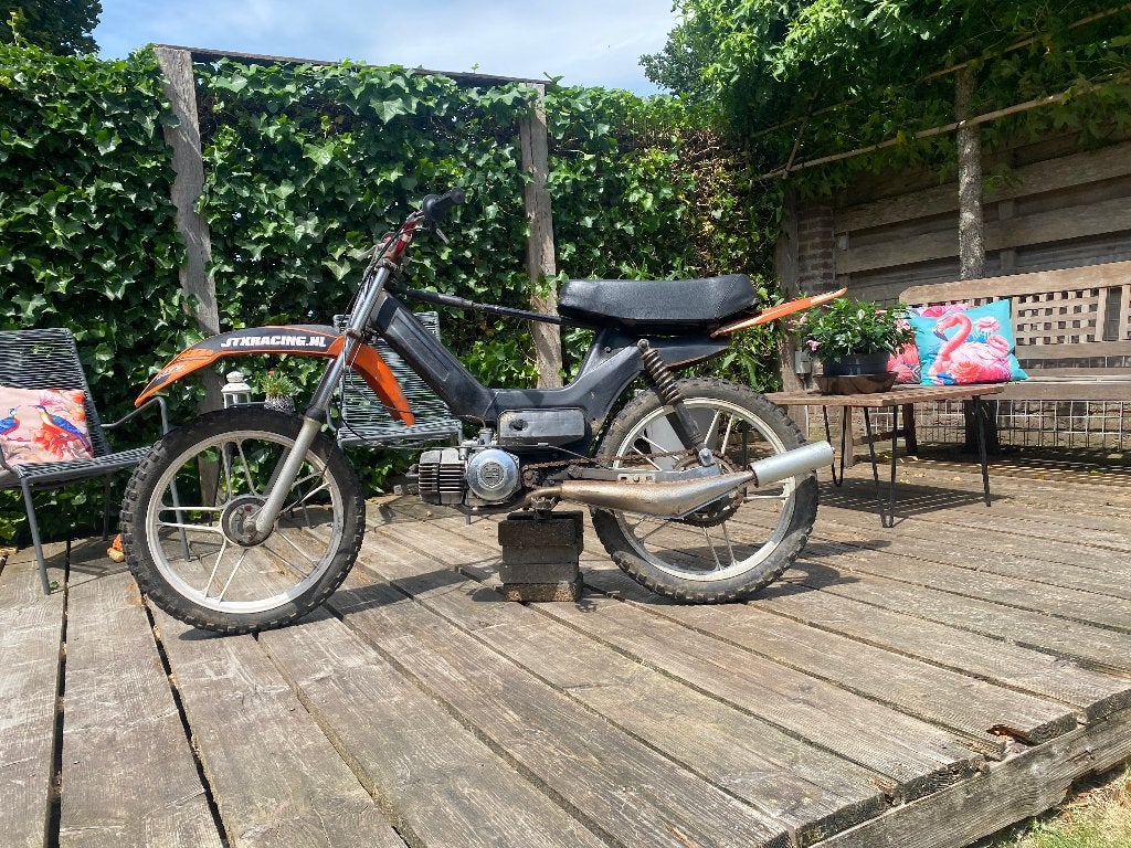Te koop cross puch 70cc, Fietsen en Brommers, Brommers | Puch, Gebruikt, Maxi, Ophalen