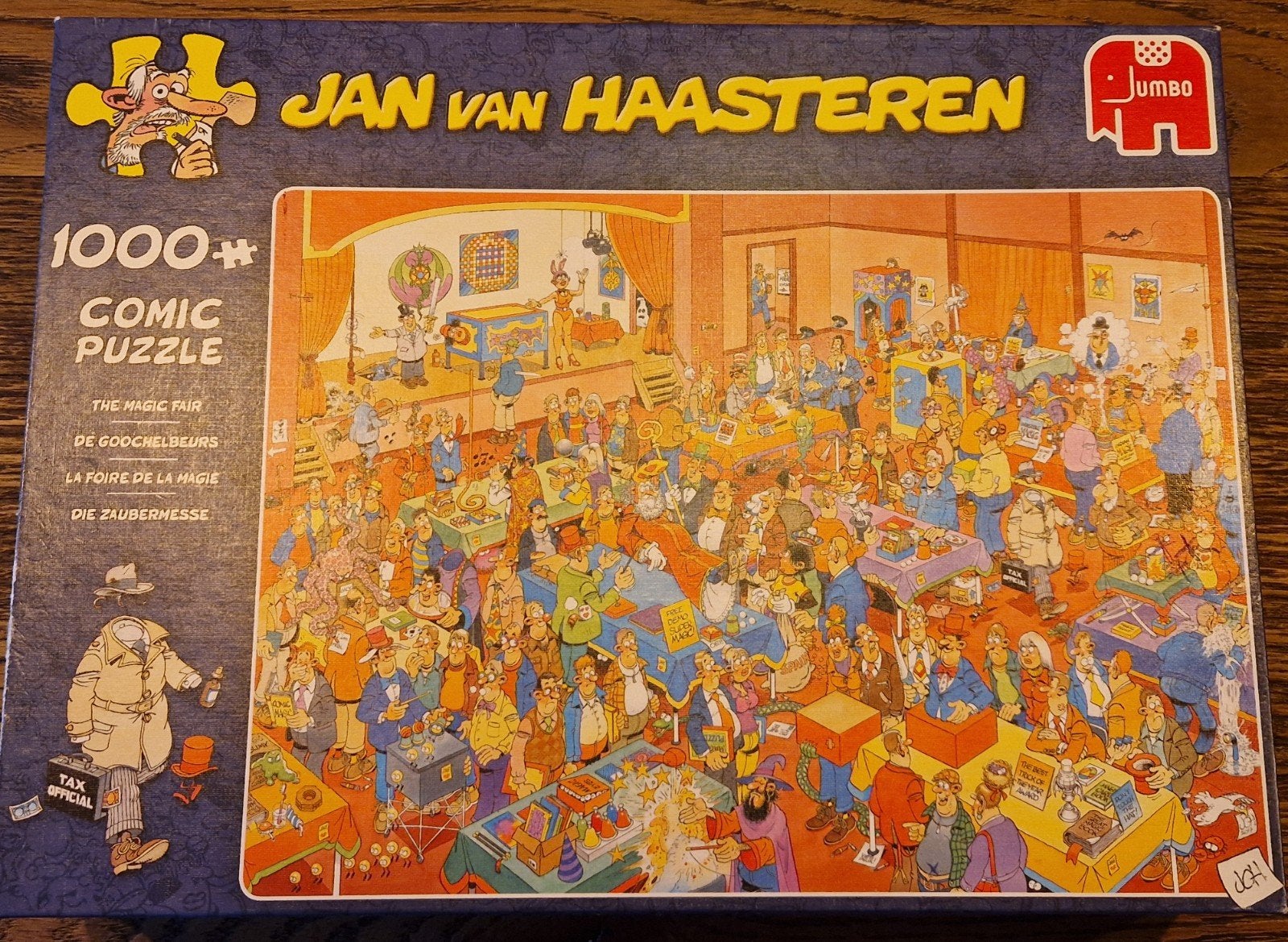 Jan van Haasteren puzzel - De Goochelbeurs (mist 3 stukjes), Kinderen en Baby's, Speelgoed | Kinderpuzzels, Ophalen of Verzenden