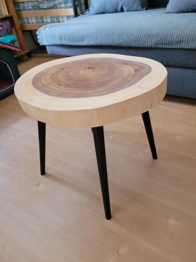 Mooi tafeltje te koop, Ophalen, Minder dan 55 cm, Zo goed als nieuw, Overige vormen