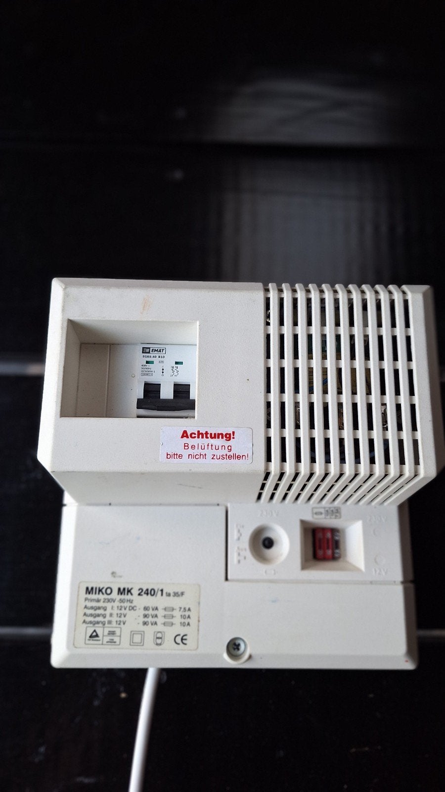 Transformator voor caravan Miko MK240/1, Ophalen of Verzenden