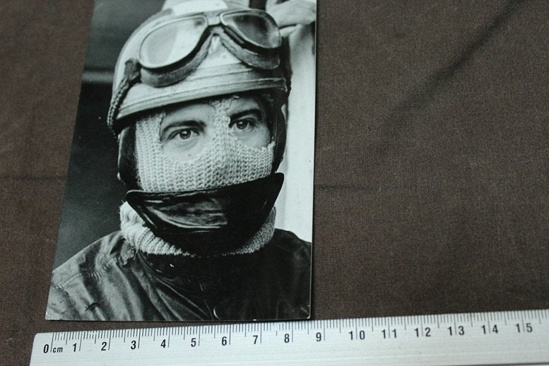 foto Giagimo Agostini coureur racer MV agusta, Ophalen of Verzenden, Gelezen