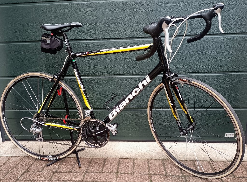 Bianchi via nirone7 toerfiets, orginele nieuwstaat!, 28 inch, Zo goed als nieuw, 57 tot 61 cm, Meer dan 20 versnellingen