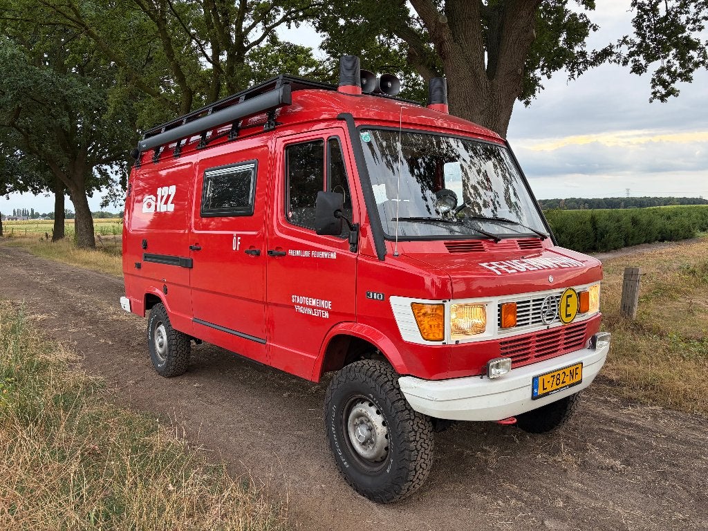 Brandweer Mercedes t1 310 4x4 '91 Bremer - Expeditie Camper, Buscamper of Camperbus, Ringverwarming, Imperial, Tot en met 2