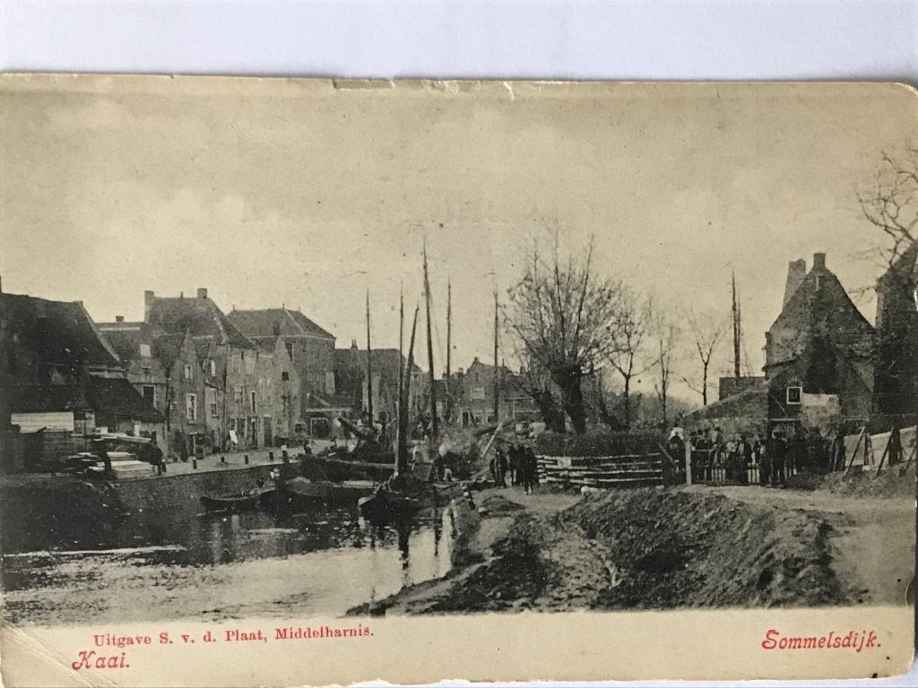 Sommelsdijk Kaai ca 1900-05, Verzenden, Voor 1920, Ongelopen, Zuid-Holland