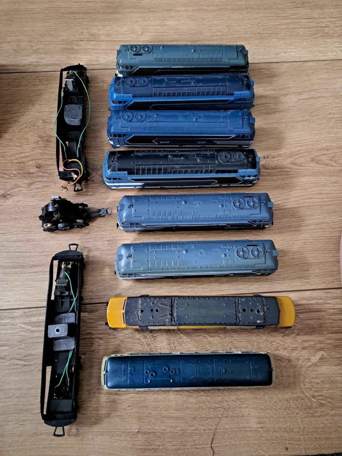 Restanten H0 locomotieven, Hobby en Vrije tijd, Modeltreinen | H0, Ophalen of Verzenden, Gebruikt, Gelijkstroom, Locomotief