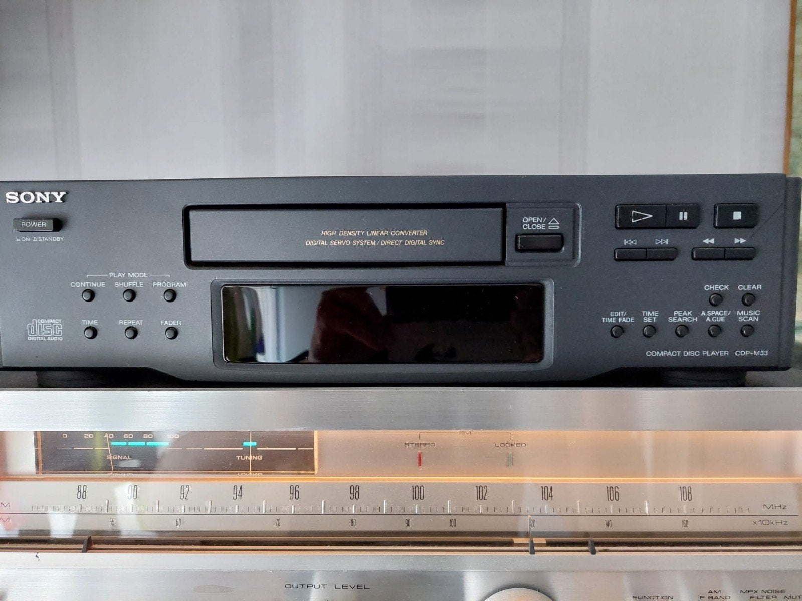 Sony CDP-M33 CD Speler - Compact Disc Player, Audio, Tv en Foto, Cd-spelers, Ophalen, Gebruikt, Sony